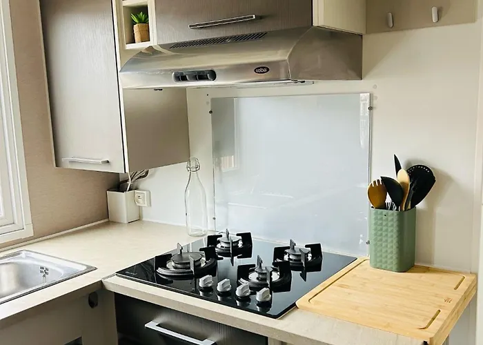 Mobilhome La Carabasse 40m2 6-8 Personnes * Vias